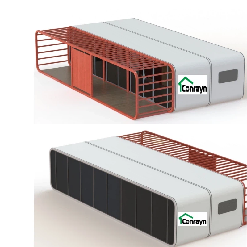 Mobile Cabin With Balcony